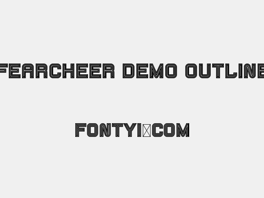 Fearcheer Demo Outline