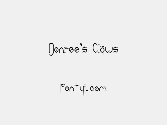 Donree's Claws
