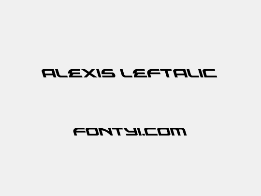 Alexis Leftalic