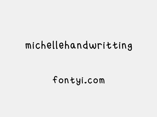 michellehandwritting
