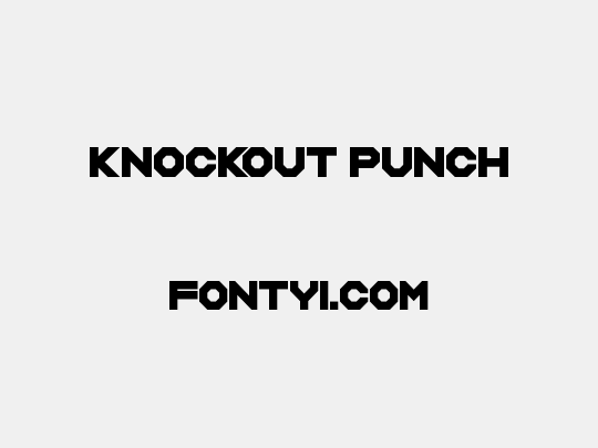 Knockout Punch