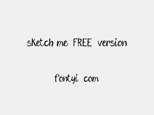 sketch me_FREE-version