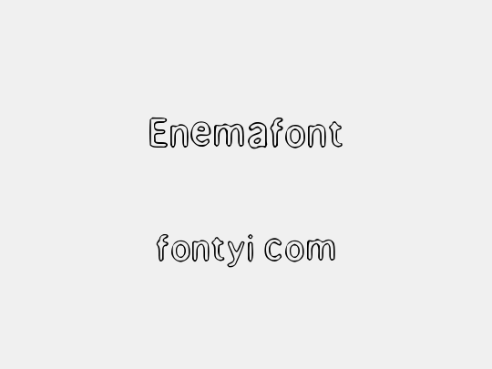 Enemafont