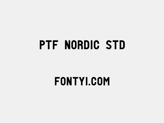 PTF NORDIC Std