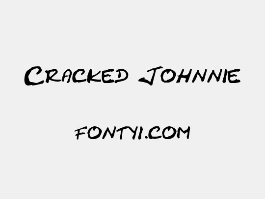Cracked Johnnie
