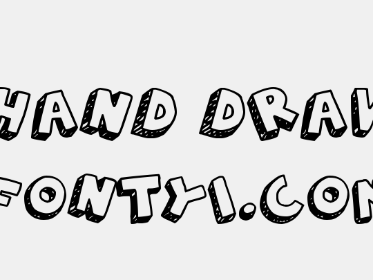 3D Hand Drawns