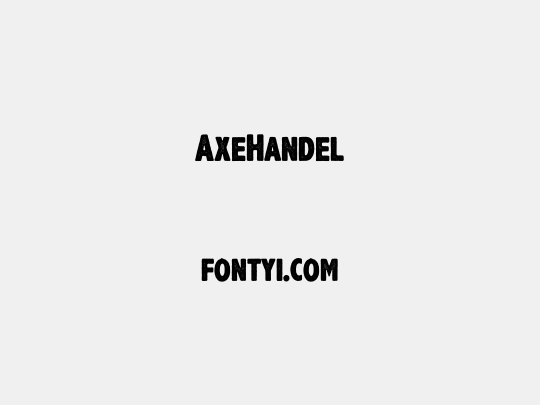 AxeHandel