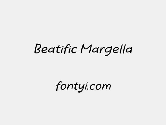 Beatific Margella