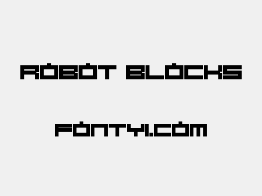 Robot Blocks