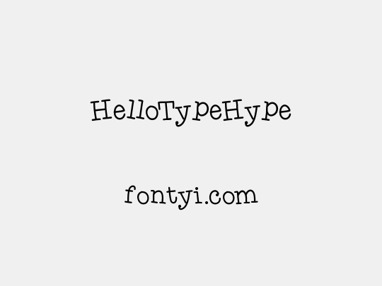 HelloTypeHype
