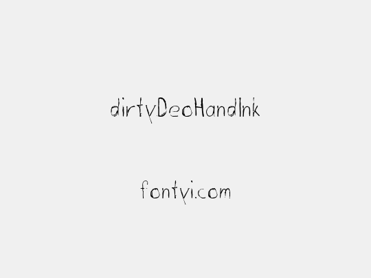 dirtyDeoHandInk