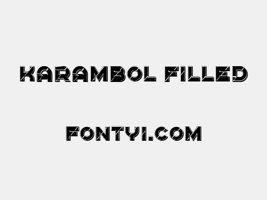 Karambol Filled