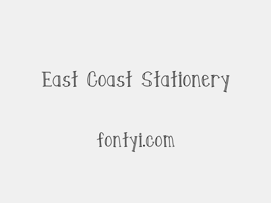 East Coast Stationery