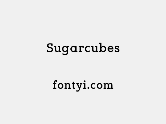 Sugarcubes
