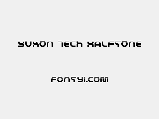 Yukon Tech Halftone