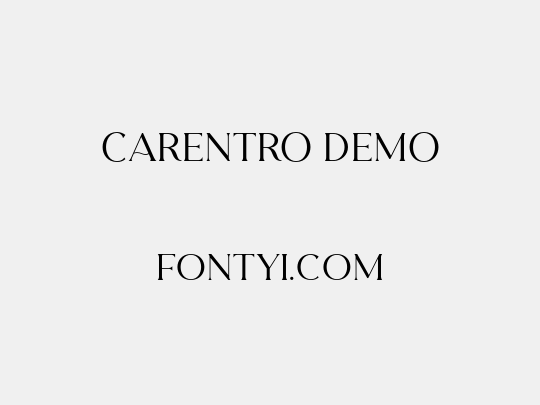 Carentro DEMO