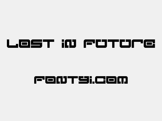 Lost in Future