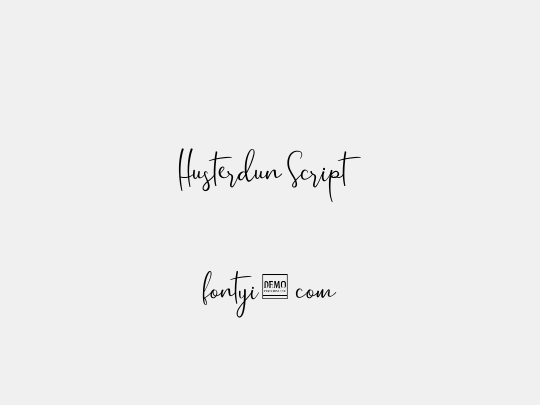 Husterdun Script