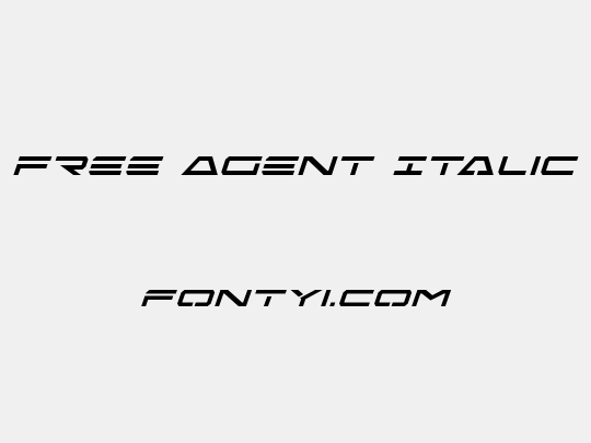 Free Agent Italic
