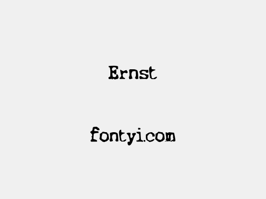Ernst