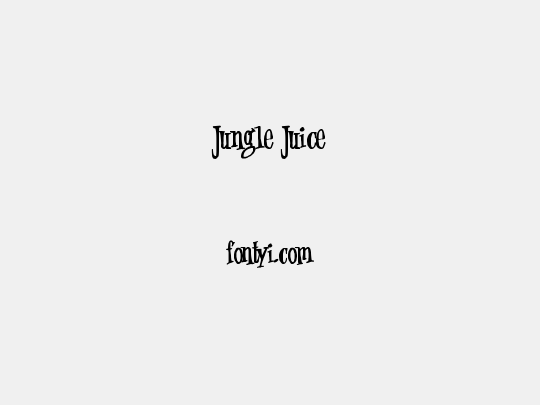 Jungle Juice
