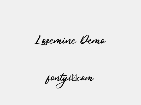 Losemine Demo