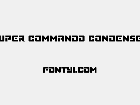 Super Commando Condensed