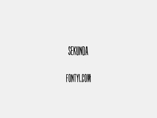 Sekunda