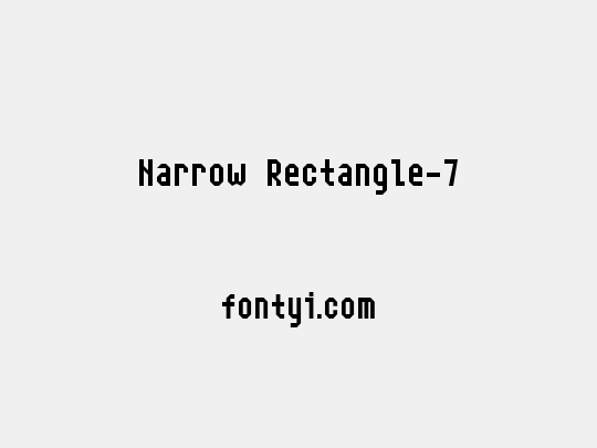Narrow Rectangle-7