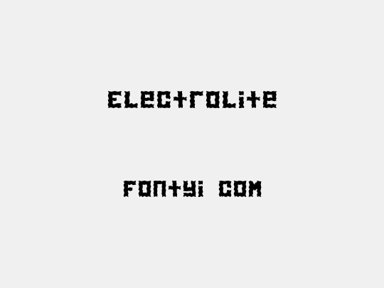 Electrolite