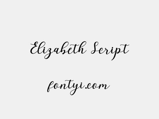 Elizabeth Script