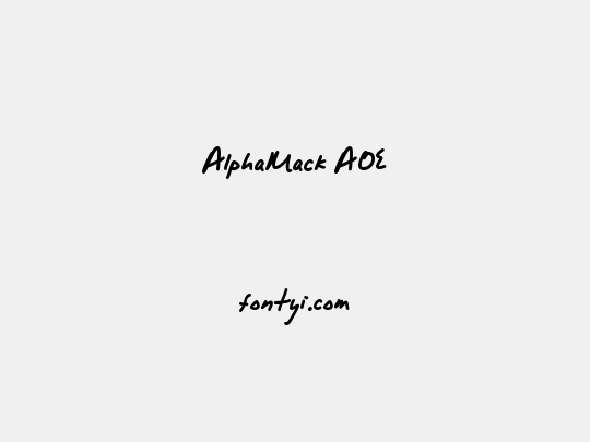 AlphaMack AOE