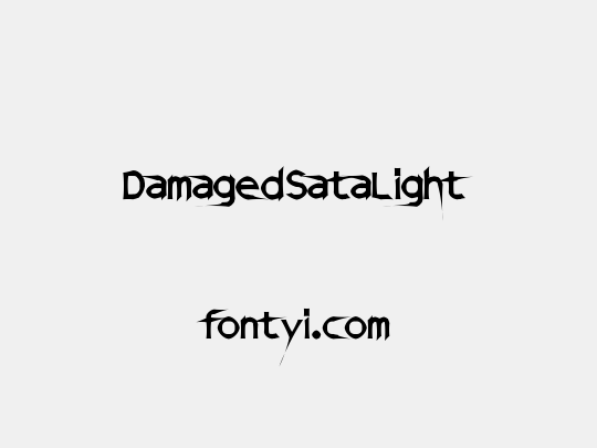 DamagedSataLight