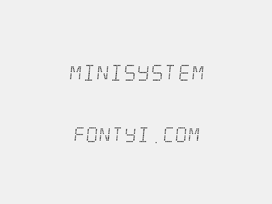 Minisystem