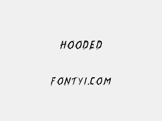 Hooded