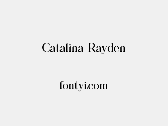 Catalina Rayden