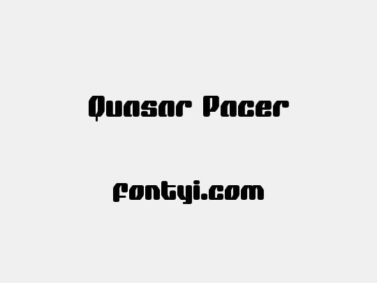Quasar Pacer