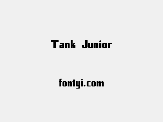 Tank Junior