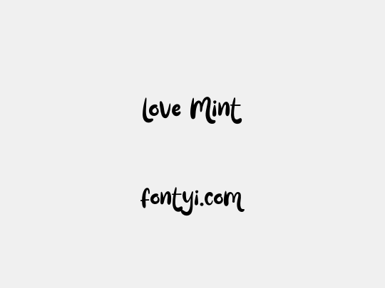Love Mint