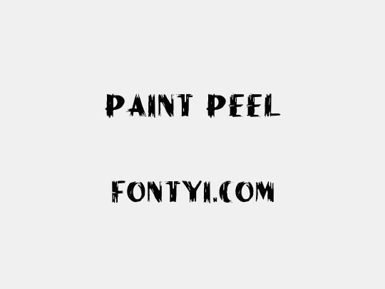 Paint Peel