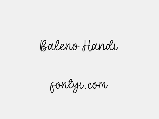 Baleno Handi