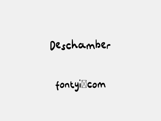 Deschamber