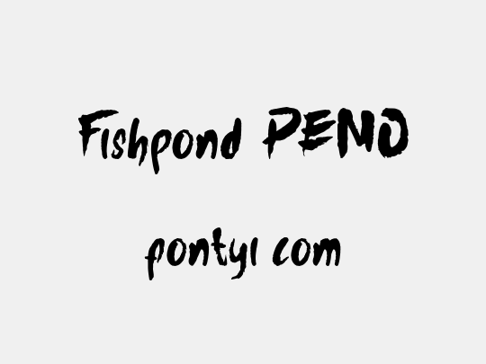 Fishpond DEMO