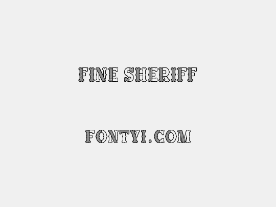 Fine Sheriff