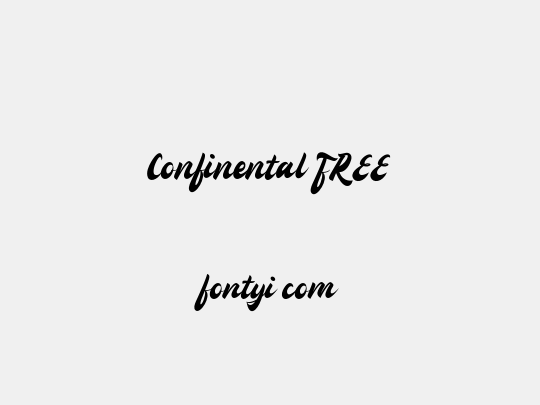 Confinental FREE