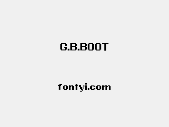 G.B.BOOT