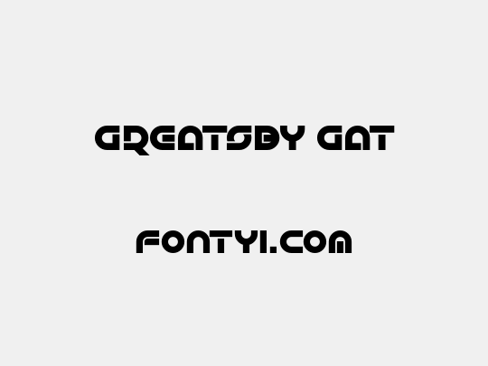 Greatsby Gat