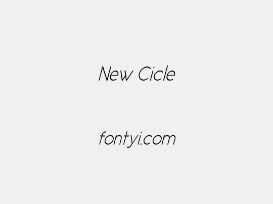 New Cicle