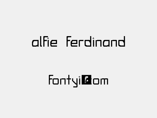 Alfie Ferdinand