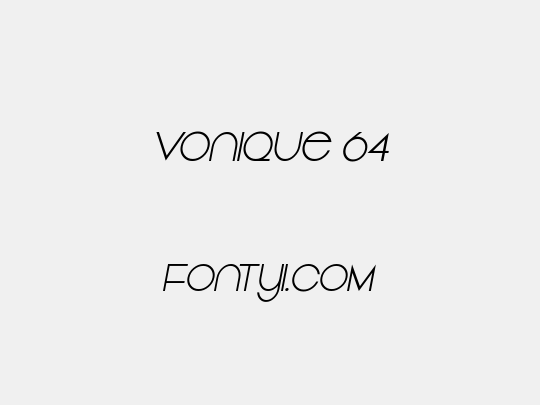 Vonique 64